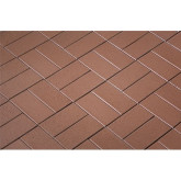 Belden Regimental Red Paver with Chamfered Edges and Lugs, 2-1/4" H x 4" W x 8" L
